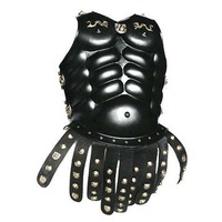 Armadura de Acero Suave Hecha a Mano, Estilo Medieval Romano, para Cosplay de Guerrero, Usable por Adultos