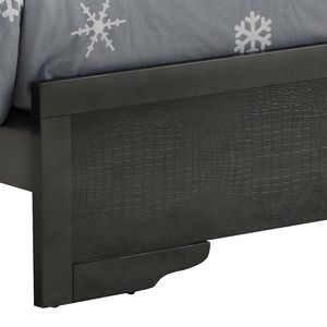 Lit Queen Size Lorana G6502C QB3 Noir Métallique, Meubles rembourrés élégants - Product Image 3