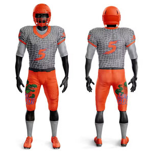 Uniformes de Fútbol Americano Personalizados al por Mayor, Conjunto de Uniforme de Fútbol Americano de Manga Corta, Uniformes Personalizados para Equipos de Pakistán, Camisetas y Pantalones Cortos - Product Image 4
