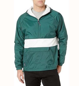 Custom <b>Lightweight</b> Polyester Hooded Windbreaker <b>Jacket</b> for Men <b>Summer</b> Sport Plus Size Zipper Customizable Waterproof Design - Product Image 6