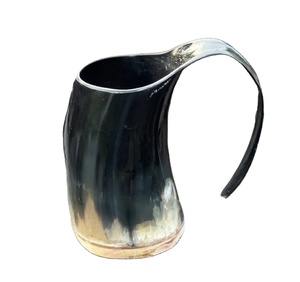 En vente viking boire corne tasse tasse bière acier voyage tasse camping résine tasse avec poignée méga tasse avec haute popularité - Product Image 1