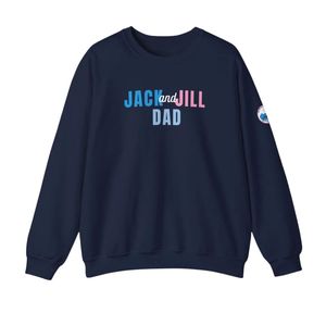 Sudadera Personalizada para Hombre, Cuello Redondo, Manga Larga, Felpa, con Diseño Bordado de Papá, Corte Cómodo y Relajado para Uso Casual - Product Image 1