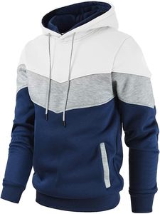 Sudadera con Capucha Personalizada de Felpa de Poliéster/Algodón, con Bolsillos Personalizados, Transpirable, de Secado Rápido, Corte Regular para Hombre - Product Image 2