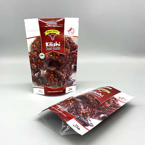 Pochette zippée brillante en gros pour produits de collation |   Plastique laminé |   Encoche de déchirement |   Usine au Vietnam - Product Image 1