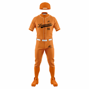 Uniforme de baseball, pantalon en jersey à boutons, vêtements de sport personnalisés pour équipe, fabrication OEM ODM, fourniture directe d'usine - Product Image 1
