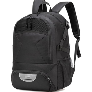 New Custom Eco-friendly Microfiber Basketball <b>Backpack</b> with 30-<b>40L</b> Capacity Softback Design for Outdoor Travel Made in Pakistan - Product Image 2