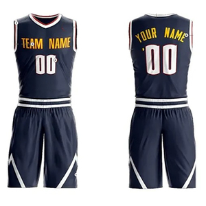 Uniforme de Baloncesto Ligero Estampado con Logotipo y Color Personalizados, Antibacterial, Transpirable y de Secado Rápido para Entrenamiento Deportivo para Adultos - Product Image 4