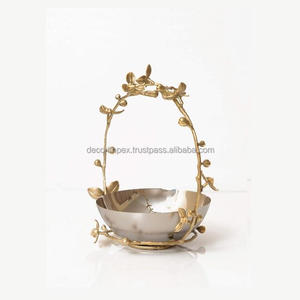 Cuencos Decorativos de Latón Dorado de Primera Calidad, Ecológicos, Personalizados, Clásicos, Hechos a Mano, Elegantes, para Vajilla - Product Image 2