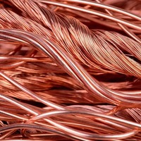 Déchets de fil de cuivre robuste, déchets de fil de cuivre pur pour la production de câbles de transformateur et les solutions de raffinage des métaux industriels