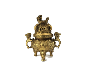 Antique Style Islamic Religious Eco-Friendly Organic Durable Indian Bakhoor Incense <b>Burner</b> Made High End Quality Brass - Product Image 1