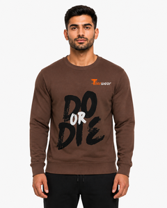 Mens <b>Vintage</b> Washed Crew Neck <b>Sweatshirts</b> for Men <b>Vintage</b> Washed Cotton Fleece Long Sleeve Casual Pullover Regular Fit Lined - Product Image 1