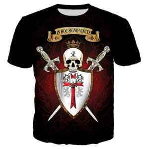 T-shirt en polyester de qualité supérieure pour hommes, avec impression par sublimation, image graphique personnalisée, autocollant HD, fabriqué au Pakistan. - Product Image 3