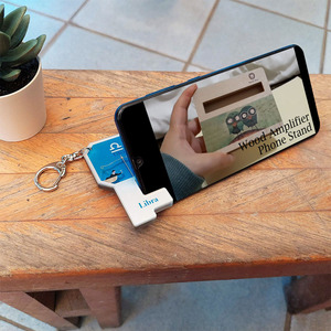 Customized Acrylic Phone Stand Holder Key Chain Libra Zodiac Charging Phone Grip Stand - Product Image 6