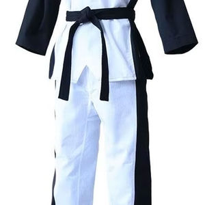Uniforme de Artes Marciales de Taekwondo y Karate Personalizado con Logotipo, de Poliéster/Algodón, Secado Rápido y Transpirable, Unisex para Adultos, en Oferta - Product Image 5