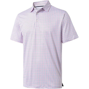Camisa Moderna para Hombre con Logotipo Estampado en la Parte Delantera, Bloques de Color, Bolsillo, Manga Corta, Secado Rápido, Antiarrugas, Tejido de Punto de 180g - Product Image 6