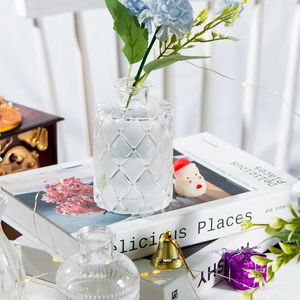 Set di 12 Vasi in Vetro Trasparente per Decorazioni Matrimoniali, Mini Vasi Vintage per Centrotavola - Product Image 4