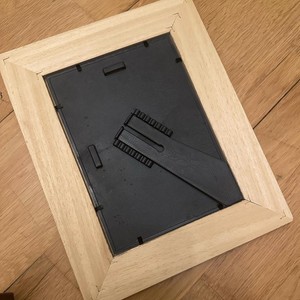 Aether Wooden Photo <b>Frame</b> Rectangular Vertical Tabletop Digital Printing Full Color Creative Design - Product Image 5