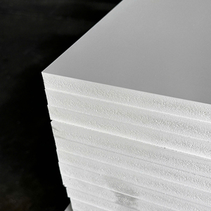 High Rigidity White PVC Foam Board <b>Sheet</b> 10mm Thick 0.6 G/cm3 Density Fireproof Food Grade Custom Sizes Wall Panels Kitchen - Product Image 5