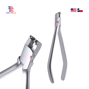 Cortador de extremo distal profesional Alicates de mango largo 0.025 \ "Instrumento quirúrgico dental de acero inoxidable alemán para corte de alambre seguro - Product Image 6