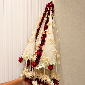 for Floral Bridal Entry Umbrella Wedding Ceremony Decorative Flower Canopy Traditional Bridal Entry Decor Umbrella - Product Image 2