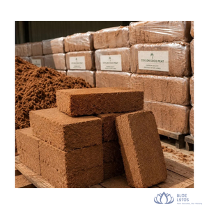 [VENTE CHAUDE] BLUE LOTUS FARM Bloc de Fibres de Coco Biologiques, Substrat Biodégradable et Écologique pour Serres et Hydroponie - Product Image 1