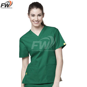 Uniformes Médicos de Alta Calidad Premium para Enfermeras, Conjuntos de Uniformes Médicos Elásticos Personalizados - Product Image 5
