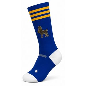 <b>Ladies</b> Crew <b>Socks</b> with Custom Embroidered Letter Logo Soft Breathable Cotton Blend Comfortable Sports <b>Socks</b> for Everyday Use - Product Image 4