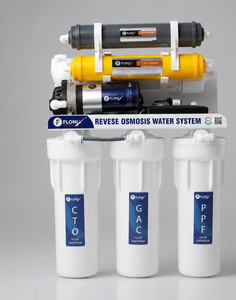 Système d'osmose inverse sous évier, débit de 10, 25, 35 LPH, 5 étapes, surveillance TDS, purificateur d'eau électrique 24W, en plastique - Product Image 2
