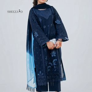 Premium Pakistani Women Kurta Shalwar Soft Cotton Fabric OEM/ODM Available Online Sale For Women - Product Image 4