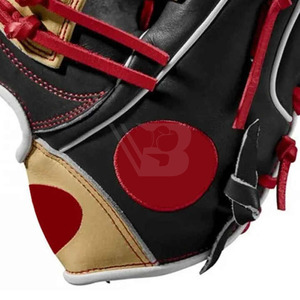Guantes de Béisbol para Receptor, de Cuero de Alta Calidad, para Zurdos, Uso en Exteriores, Servicio Personalizable OEM/ODM - Product Image 3