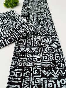 Tela Africana de Alta Calidad con Estampado de Cera y Ankara 100% Algodón para Túnicas y Ropa Tradicional Kumasi - Product Image 2