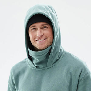 Sudadera con Capucha de Forro Polar Resistente al Agua para Esquí, Chaqueta de Snowboard para Hombre con Cuello Alto, Sudadera Térmica Oversize para Deportes de Invierno - Product Image 4