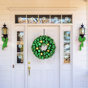 Guirnalda Decorativa de 12 Pulgadas para el Día de San Patricio, con Bolas, para Puerta Principal, Pared, Chimenea, Saco Decorativo para Puerta - Product Image 2