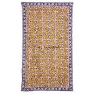 beautiful Hand block print <b>sarong</b> floral printed <b>sarong</b> cotton <b>sarong</b> hand made scarf jaipuri printed free size for <b>beach</b> wear - Product Image 2