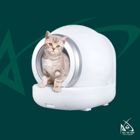 Sudex OEM ODM Grosir Kotak Pasir Kucing Pintar 65L Ruang Dalam Kapasitas Besar Pembersihan Otomatis Sensor Radar Kontrol Aplikasi