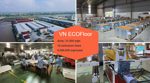 Floor Score CE Certificado WPC SPC suelo impermeable duradero ecológico 100% virgen PVC diseño de madera tablón de vinilo de lujo - Product Image 2