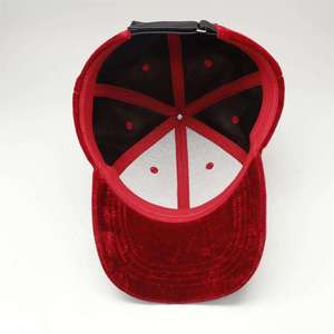 New Arrival Custom 6-Panel Adjustable <b>Baseball</b> <b>Cap</b> Soft Velour Fabric Breathable Waterproof Sports <b>Cap</b> with Printed Pattern - Product Image 5