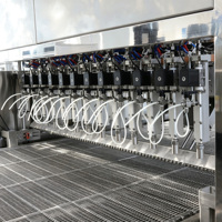 Machine de remplissage de cire de bougie à 12 buses, système automatique de remplissage de cire parfumée, ligne de fabrication de bougies parfumées