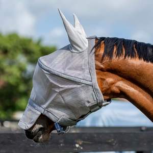 Masque de protection anti-UV respirant en maille pour le visage entier, confortable, de haute qualité, équipement d'équitation, fabricant OEM, protection des oreilles - Product Image 6