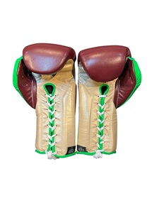 Guantes de Boxeo Personalizados Canelo No Boxing No Life, de Cuero Vacuno Auténtico, para Entrenamiento de MMA, con Cierre de Cordones, Soporte para Muñeca, Ligeros, Unisex - Product Image 3