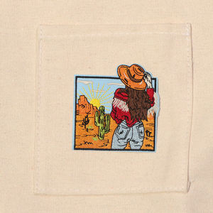 Title: Wholesale Custom Embroidered Patches Personalized Embroidery Patch Iron On Sew On Woven Applique Badge for <b>Jackets</b> Hats - Product Image 3