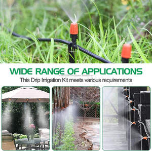 Buse de micro-brumisation réglable Watersun en Delrin pour irrigation goutte à goutte, pulvérisateur d'eau, atomiseur de brume, refroidisseur pour jardin - Product Image 2