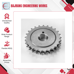 Fabriqué en Inde, pignon à chaîne à rouleaux en fonte/acier inoxydable haute performance et durable, pignons à chaîne silencieuse - Product Image 2