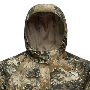 Veste de chasse d'hiver en polyester imprimé, coupe longue, coupe-vent, imperméable, respirante, légère, séchage rapide, protection UV, OEM - Product Image 2