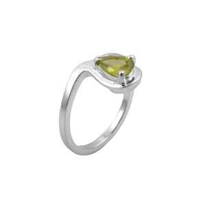 ทำด้วยมือ925เงินสเตอร์ลิงแหวนพลอยแท้เครื่องประดับเงินแฟชั่นราคาแพงแหวนเวอร์เมอร์ - Product Image 1