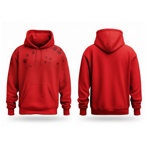 Sweat à capuche de sport respirant en coton et polyester pour homme, idéal pour la course et l'entraînement, qualité supérieure, personnalisable avec impression sur tissu polaire en coton. - Product Image 1