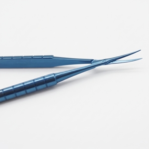 Ciseaux en titane Vannas de 11 pouces, ciseaux microchirurgicaux ophtalmiques ultra légers non magnétiques pour la chirurgie oculaire - Product Image 5