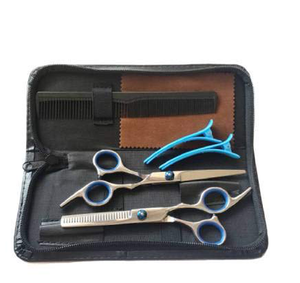 2026 Professional Hair Thinning Scissors Stainless Steel Sharp Blade Right Handed <b>Long</b> <b>Handle</b> Salon Use - Product Image 6