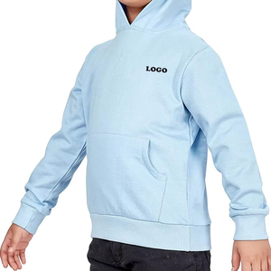 Sudadera con Capucha Azul Claro con Estampado de Nubes para Mujer, Sudadera Informal de Punto con Bolsillos y Mangas Largas, Prenda de Primavera de Alta Calidad - Product Image 3