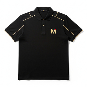 Polo personnalisé avec logo sublimé, manches courtes, impression intégrale, polo de sport pour homme, t-shirt respirant, vêtements de golf décontractés - Product Image 1